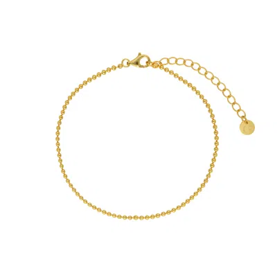 Gold Trip Women's Beaded Bracelet In Gold