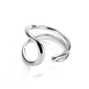 Gold Trip Women's Cascade Open Ring In Silver In Silver