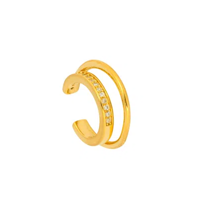 Gold Trip Women's Celestial Ear Cuff In Gold