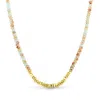 Gold Trip Women's Coral & Gold Beaded Necklace In Gold