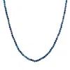 Gold Trip Women's Gold / Blue Blue Lapis Beaded Necklace In Gold In Burgundy