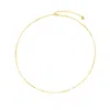 Gold Trip Women's Gold / Silver Long Flat Bar Chain Necklace In Gold In Gold