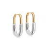 Gold Trip Women's Gold / Silver Two Tone U Hoops