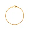 Gold Trip Women's Gold Vintage Box Link Bracelet In Gold