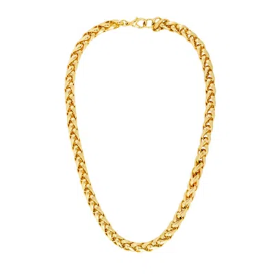 Gold Trip Women's Gold Vintage Heavy Chunky Chain Necklace