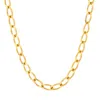 Gold Trip Women's Gold Vintage Large Link Necklace In Gold