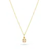 Gold Trip Women's Gold Vintage Pearl & Swarovski Crystal Pendant In Gold