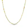 Gold Trip Women's Green / Blue Green Stone Beaded Necklace In Gold