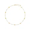 Gold Trip Women's Hearts Satellite Necklace In Gold In Gold