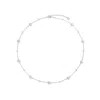 Gold Trip Women's Hearts Satellite Necklace In Silver In Metallic