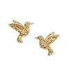 Gold Trip Women's Hummingbird Earrings In Gold In Gold