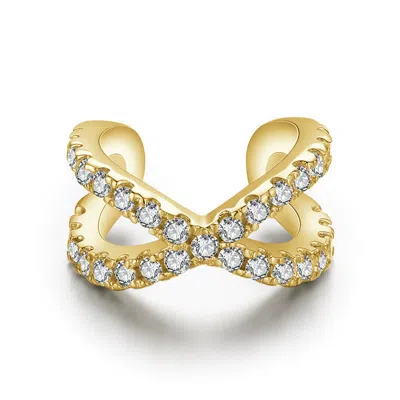 Gold Trip Women's Infinity Ear Cuff In Gold