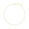 Gold Trip Women's Gold / Silver Long Flat Bar Chain Necklace In Gold In Gold
