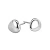 Gold Trip Women's Molten Earrings In Silver In Metallic