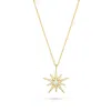Gold Trip Women's North Star Necklace In Gold In Gold