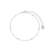 Gold Trip Women's Satellite Chain Bracelet In Silver In Metallic