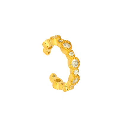 Gold Trip Women's Scatter Ear Cuff In Gold
