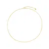 Gold Trip Women's Gold / Silver Long Flat Bar Chain Necklace In Gold In Gold