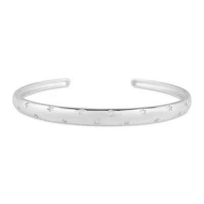 Gold Trip Women's Starry Night Bangle In Silver