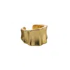 Gold Trip Women's Structured Ear Cuff In Gold