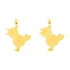 Gold Trip Women's Vintage Gold Chick Earrings In Gold