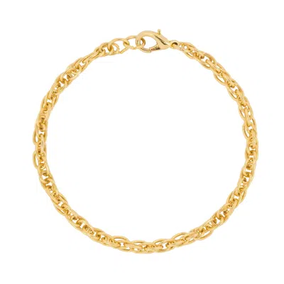 Gold Trip Women's Vintage Gold Multi Link Bracelet