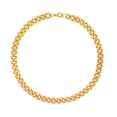 Gold Trip Women's Vintage Heavy Gold Chain Necklace