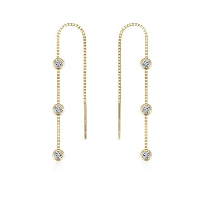 Gold Trip Women's Waterfall Threader Earrings In Gold