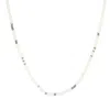 Gold Trip Women's White / Silver Moonstone Beaded Necklace In Silver