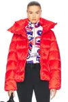 Goldbergh Bea Belted Ski Jacket In Flame