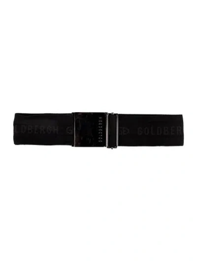 Pre-owned Goldbergh Belt In Black