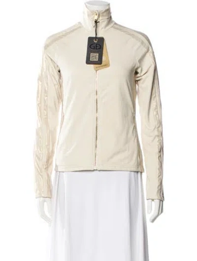 Pre-owned Goldbergh Biker Jacket In Neutral