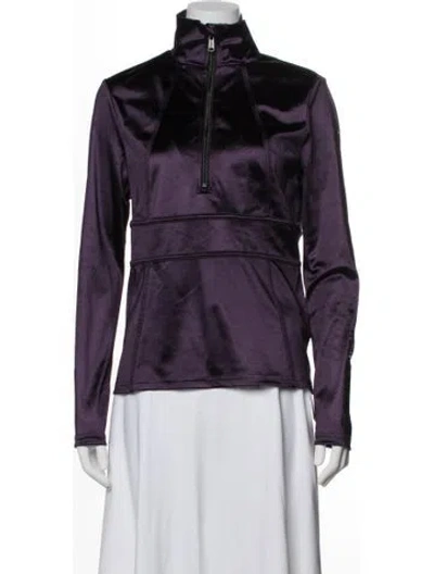 Pre-owned Goldbergh Biker Jacket In Purple