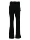 GOLDBERGH BLACK PIPPA BELTED SKI TROUSERS