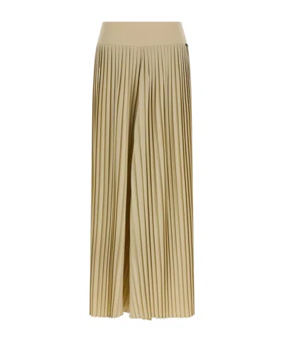 Goldbergh Blissia Pleated Performance Trousers In Neutral