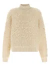 Goldbergh Bolleta Turtleneck Sweater In White