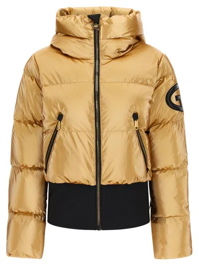 Goldbergh 'bombardino' Down Jacket In Gold