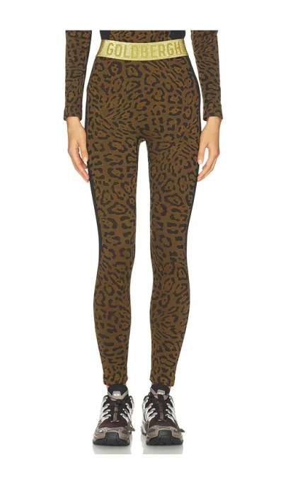 Goldbergh Caitlyn Baselayer Pant In Brown