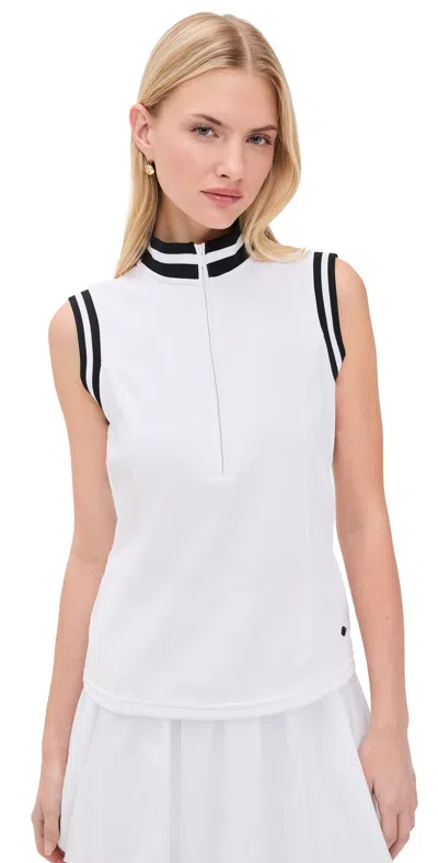 Goldbergh Camellia Sleeveless Top White