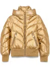 Goldbergh Caro Ski Jacket In Gold