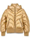 Goldbergh Caro Ski Jacket In Gold