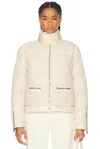 Goldbergh Chamonix Ski Jacket In Cream