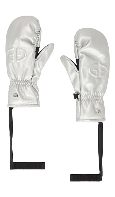 Goldbergh Charmer Mittens In White