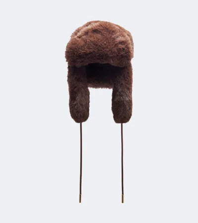 Goldbergh Cher Aviator Hat In Brown