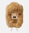 Goldbergh Cher Faux Fur Hat In Brown