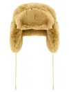 Goldbergh Cher Fluffy Aviator Hats Beige In Brown