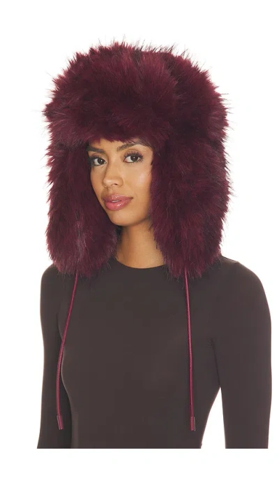 Goldbergh Cher Hat In Vino Rosso