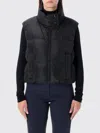Goldbergh High Collar Padded Sleeveless Jacket In Black