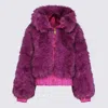 Goldbergh Coats Blue And Green In Purple