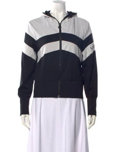 Pre-owned Goldbergh Colorblock Pattern Crew Neck Hoodie In Blue